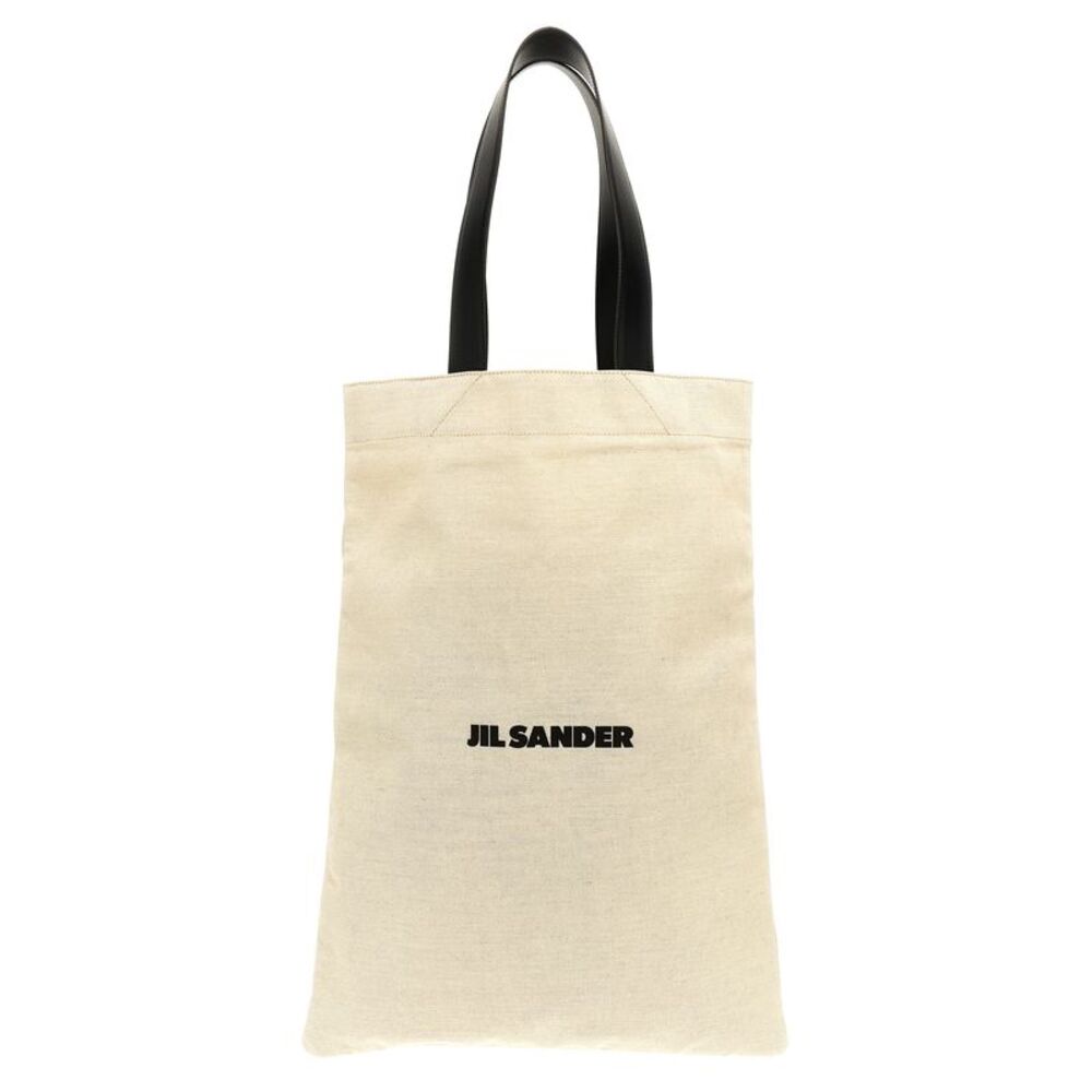 Jil Sander Bicolor Cotton Tote Women's Bag